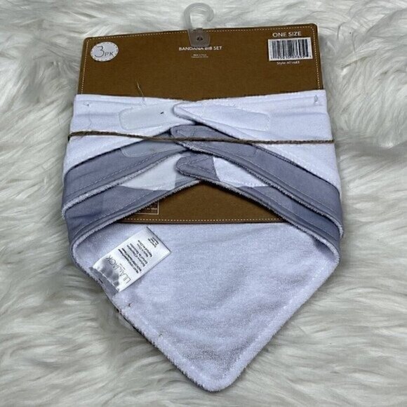 NEW LILA & JACK My First Thanksgiving Bandana Bib Set Baby Holiday - Picture 7 of 9